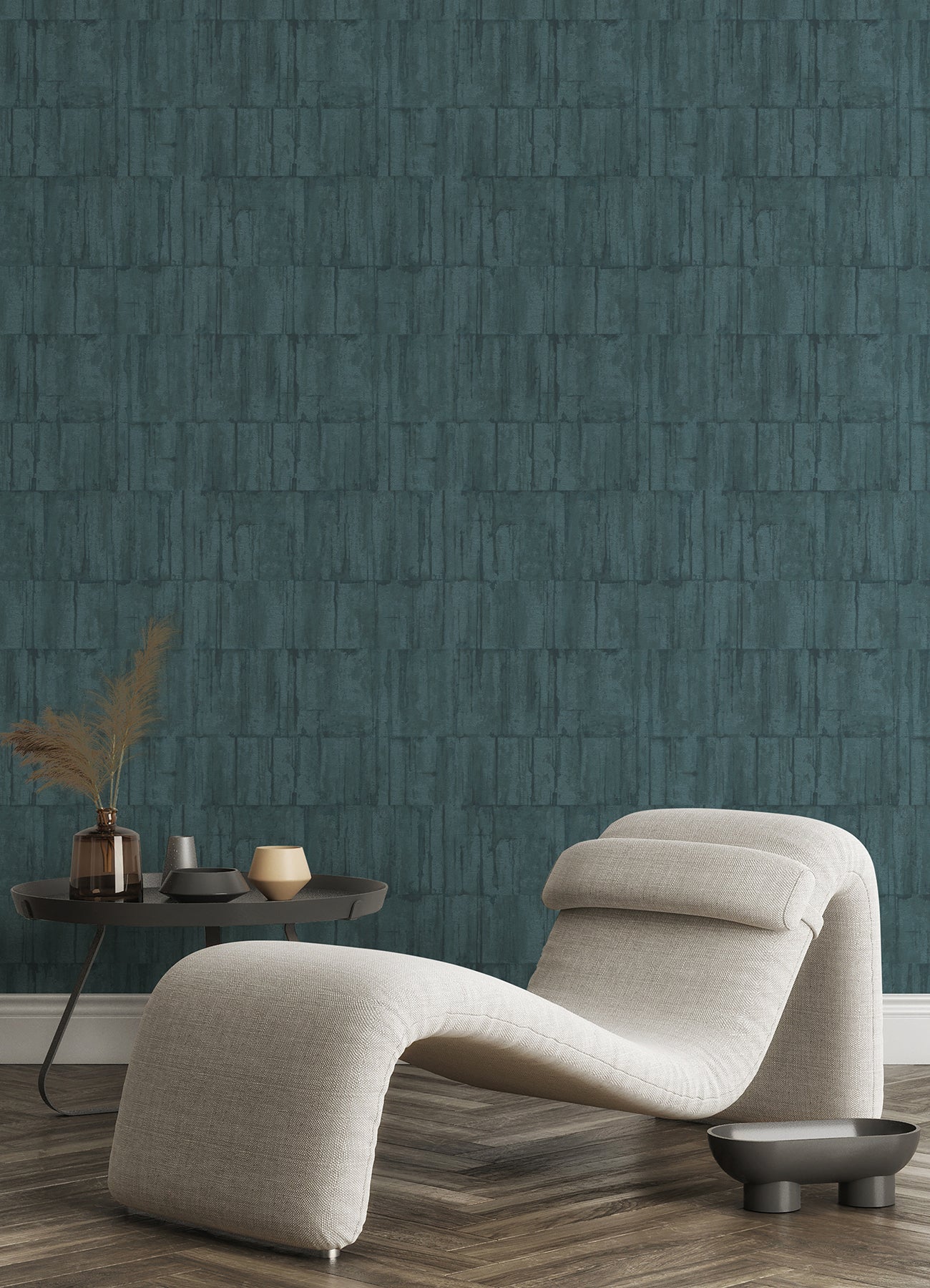 Advance 4096-560336 Buck Teal Horizontal Wallpaper