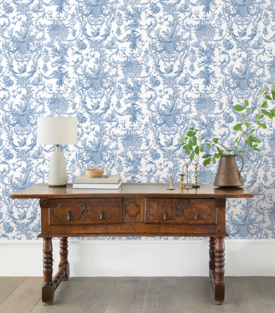 York AT4241 Old World Toile Wallpaper