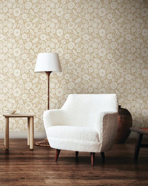 York LM5392 Camille Blossom Wallpaper