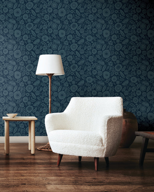 York LM5396 Camille Blossom Wallpaper