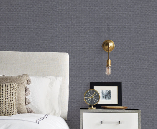 York Wallcoverings OI0724 Checkerboard  Indigo Wallpaper