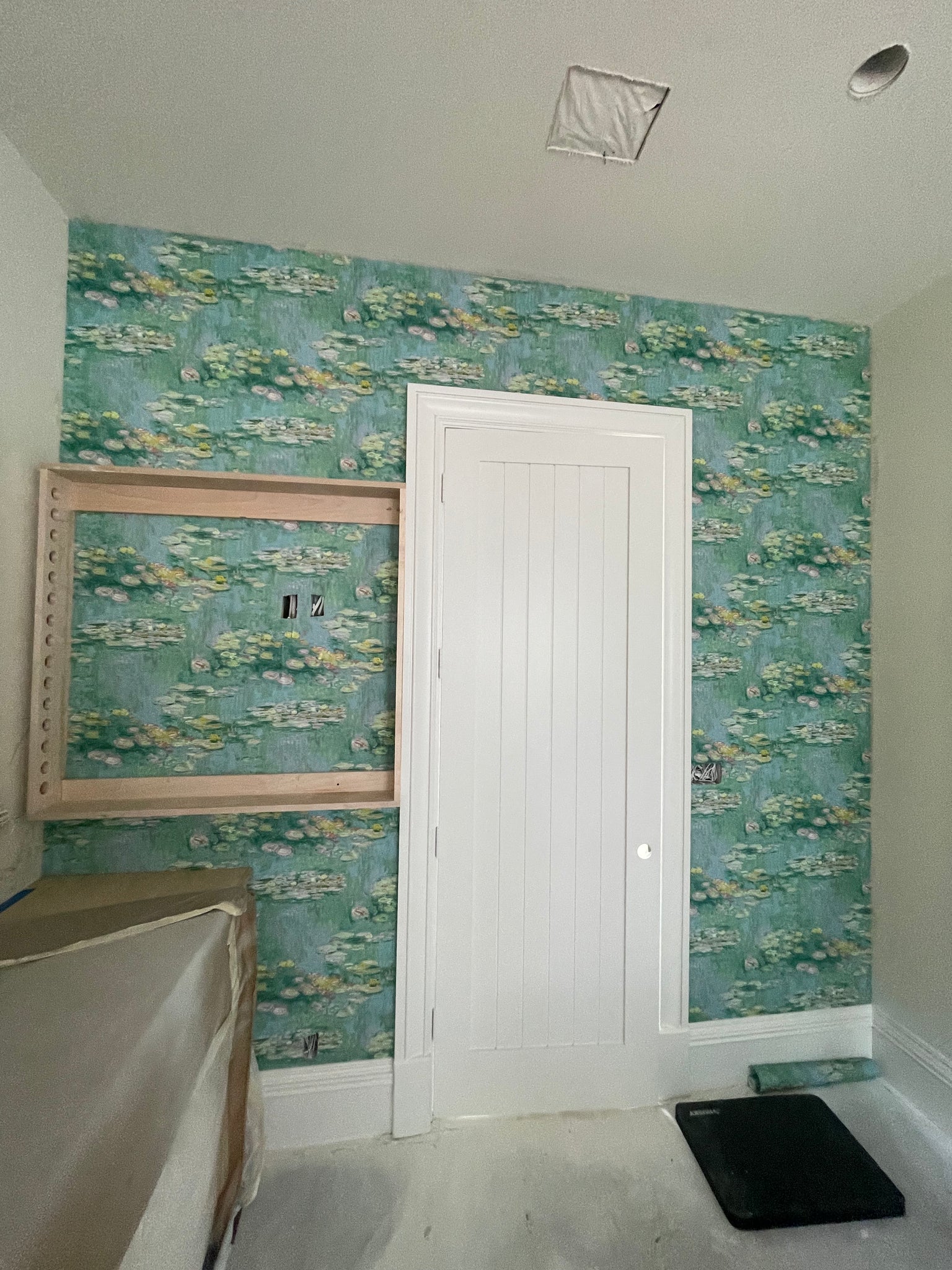 Seabrook FI71504 Water Lillies Wallpaper